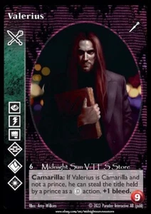 Valerius Ventrue The Fall of London V:TES VTES Vampire CCG - Picture 1 of 1