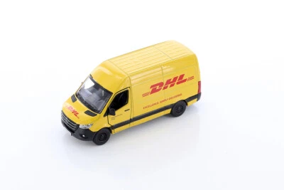 5" DHL Mercedes Benz Sprinter Diecast Modelo Coche de Juguete Furgoneta de Entrega 1:48 Kinsmart Foto 1 de 4