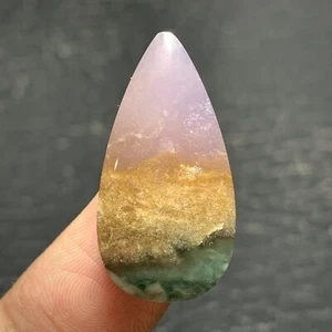 Opalized Coral Fossil Chalcedony Cabochon 27.5x14x6mm High Quality 19.5 ct - Picture 1 of 6