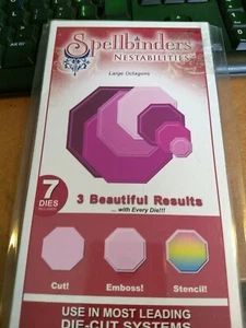 SPELLBINDERS NESTABILITIES S4-185 NEW SCRAPBOOKING (open but i have not used it) - Picture 1 of 2