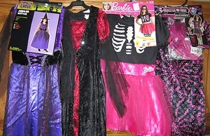 Disfraz de Halloween para niñas niños talla M/mediana Barbie Monster High 5-7 años - Imagen 1 de 6