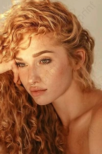 Redhead Girl Model Photo Risque 4x6 Art Print A12514 - Picture 1 of 1