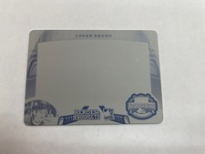 2015-16 In the Game Heros and Prospects Black Plate 1/1 Logan Brown