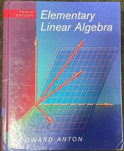 ELEMENTARY LINEAR ALGEBRA von Howard Anton - Hardcover **Neuwertig** - Bild 1 von 2