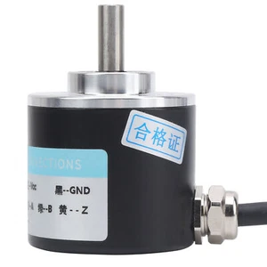 ABZ Encoder Incremental 3-Phase Solid Shaft 6mm Motor Reducer DC5-24V Tool. - Picture 1 of 22