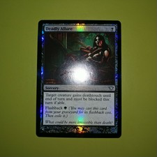 FOIL Deadly Allure x1 Dark Ascension 1x Magic the Gathering MTG