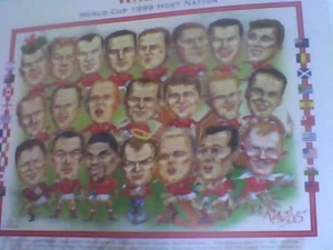 WALES HOST NATION 1999 RUGBY WORLD CUP PICTURE - Picture 1 of 1