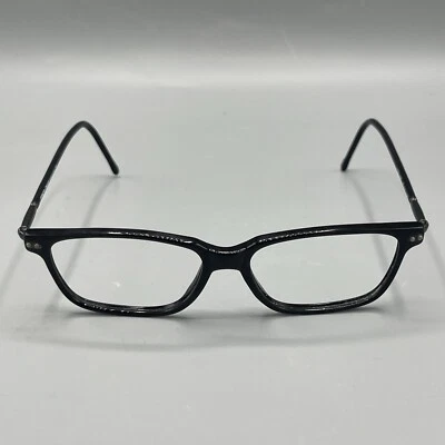 VINTAGE Giorgio Armani 384 Eyeglasses GA 384 C. 020 Shiny Black 50mm Italy - Image 1 of 4