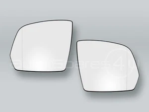 PAR de espejos de puerta con calefacción y placas de respaldo se adapta a 2009-2010 mb ml gl w164 - Imagen 1 de 2