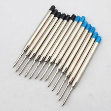 Kulimine Kugelschreiberminen Kuliminen Schwarz Blau 116mm 10 Stk