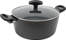 Pentola Casseruola antiaderente induzione Maori 20 cm + coperchio Pedrini