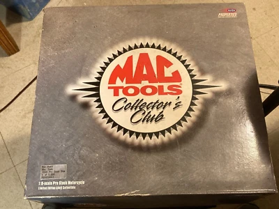 Ron Ayers 1/9 MAC Tools Club 1999 Pro Stock Bike Dragster 1 OF 5000 Action - Image 1 of 3