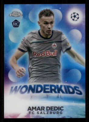 2022-23 Topps Chrome UEFA Club Competitions Wonderkids #W14 Amar Dedic - Image 1 of 2