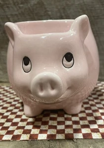 VTG TEN STRAWBERRY ST. - PINK PIG TEACUP MUG W/TEABAG HOLDER CURIO21 - Picture 1 of 12