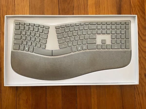 Microsoft Surface Ergonomic Keyboard Bluetooth Wireless Model 1786 With Box - Picture 1 of 10