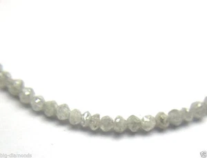 Lote de cuentas facetadas de 1,50-4,00 mm gris blanco amarillo, azul y negro diamante de 1,00 quilates - Imagen 1 de 6