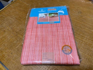 Summer Living Indoor/Outdoor Tablecloth 70 in. Round Striped Water Resistant NEW - Picture 1 of 9