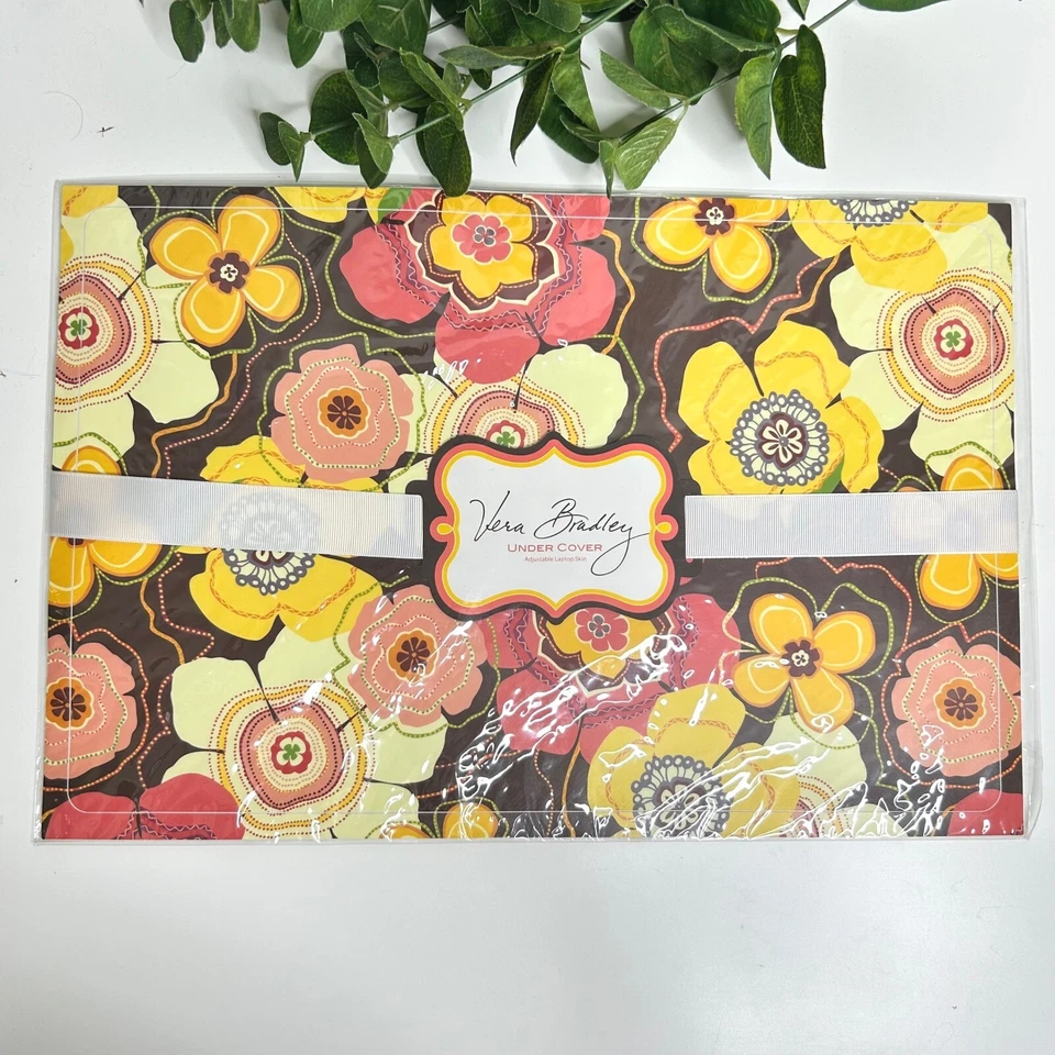 Recubrimiento debajo de la cubierta ajustable hasta 17 pulgadas Vera Bradley nuevo con etiquetas * Buttercup Foto 1 de 4