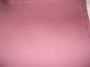 100% Cotton Sportswear Soft Brushed Twill Fabric Medium Weight Mauve 48"x48" - Picture 1 of 4