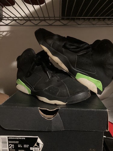 JORDAN 6 RETRO (PS) VERDE ELETTRICO USATOa TAG