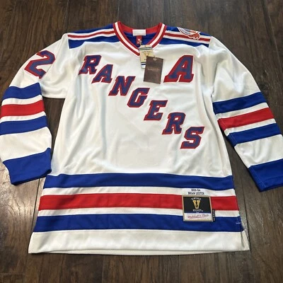 Mitchell & Ness NHL New York Rangers Brian Leetch 94 Stanley Cup Jersey Men's M - Image 1 of 4