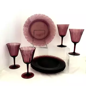 Duralex Bormiloi Rocco Amethyst Lunch Plate(s) - Picture 1 of 12