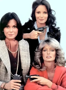 Kate Jackson Jaclyn Smith Farrah Fawcett Charlie's Angels 8x12 Giclee photo - Picture 1 of 1