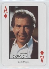 1990 The Best of Country Music Playing Cards Buck Owens #AD 0jk3