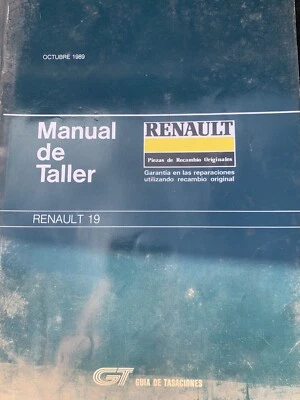 Manaual De Taller Renault 19 - Imagen 1 de 2