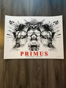 EMEK PRIMUS Los Angeles Concert Poster LA Forum 2019 #/400 24x18 - Picture 1 of 5