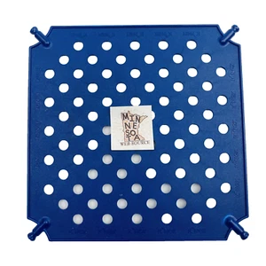 1 Knex Large Dark Blue Square Panel 5-1/2" Wide K'nex Standard Replacement Parts - Picture 1 of 3