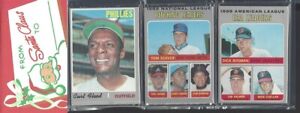 1970 Topps 12 Card Holiday Design Baseball Rack Pack...Pitching Leaders