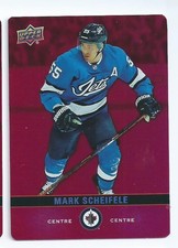 2019-2020 UD Tim Hortons Hockey Cards Red Die-Cut Mark Scheifele DC-21