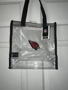 Arizona Cardinals CLEAR Tote Bag Reusable Purse Stadium Security Approved NWT - Picture 1 of 1