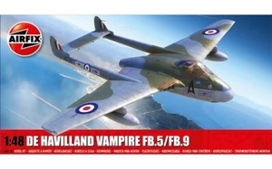Airfix A06108 - 1/48 De Havilland Vampiro FB.5/FB.9 - Nuova - Foto 1 di 1