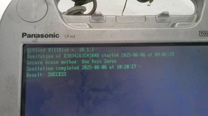 Panasonic CF-H2 Rugged Toughbook 10" Core i5-2557M 1.7GHz 4GB 320GB HDD Killdisk - Picture 1 of 8