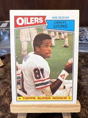 1987 Topps Ernest Givins Rookie Houston Oilers #310 - Image 1 of 2