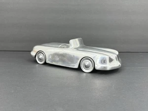 Vintage Polished Cast Aluminum Porsche 356 Speedster Paperweight Art Deco - Picture 1 of 8
