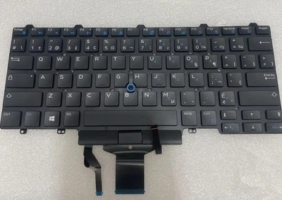 Dell Latitude E5450 E7450 French Canadian Backlit Keyboard 0GNFR Af KB1 - Image 1 of 3