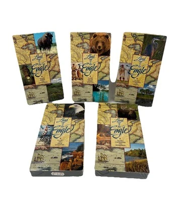 SEALED 1991 Time Life Land Of The Eagle Volume 1-5 VHS Nature Documentary Movies - Image 1 of 4