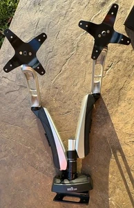 VARIDESK Dual Monitor Arm with Full-Motion Spring - Photo 1/16