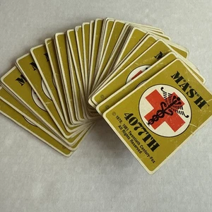 M*A*S*H Playing Cards Vintage 1970, 1981  Deck Complete excluding Jokers - Picture 1 of 8