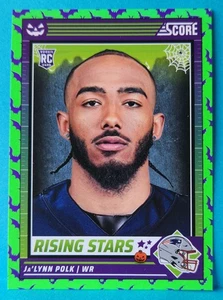 NFL - Ja'Lynn Polk (RC) - Green Bats #22 - 2024 Score-A-Treat - Imagen 1 de 2