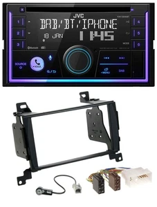 JVC MP3 USB 2DIN DAB Bluetooth CD Autoradio für Hyundai Santa Fe 2007-2012 - Bild 1 von 9