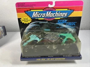 Micro Machines ~ Star Trek The Next Generation ~ Galoob (1993) #65825 ~ Sealed - Picture 1 of 3