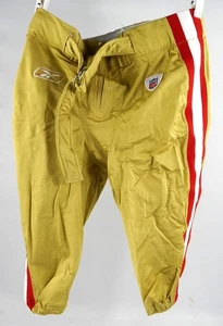 Pantalones dorados emitidos por el juego de los San Francisco 49ers 2009 40 086 - Imagen 1 de 5
