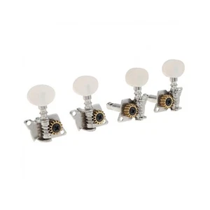 4Pcs Ukulele Guitar String Tuning Pegs Keys Tuners Machine Heads White Head - Picture 1 of 5