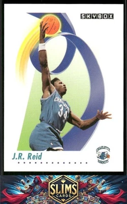 1991-92 SkyBox Charlotte Hornets J.R. Reid #32 - Image 1 of 2