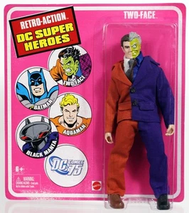 Two-Face Actionfigur Retro Action DC Super Heroes - R5938 Neu NRFP 2010 Mattel - Bild 1 von 3