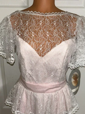 GUNNE SAX Jessica McClintock - VTG - Spring Easter Wedding DRESS - NWT - USA M/9 - Image 1 of 4